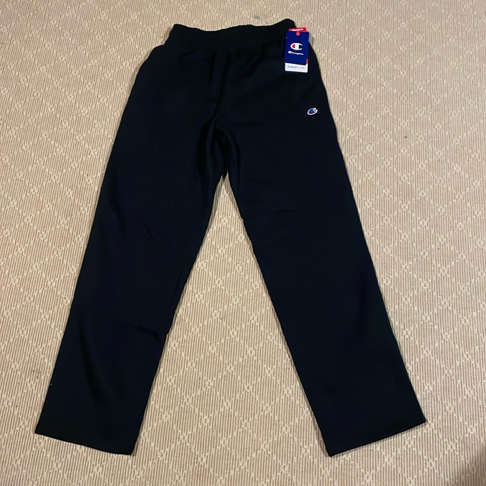 Black Champion sweatpants, size small